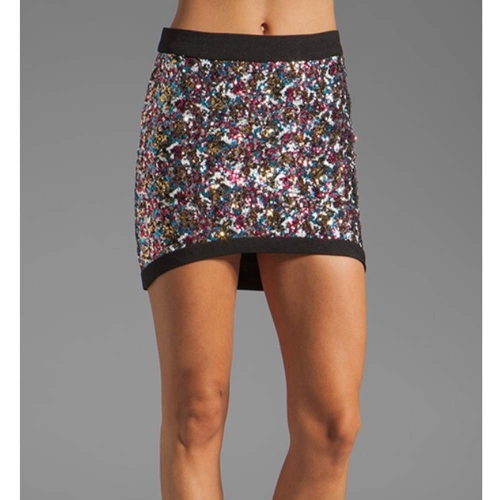 Funktional sequin skirt